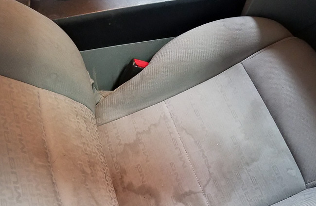 Auto Seat Clean - Before Auto Seat Clean - Before